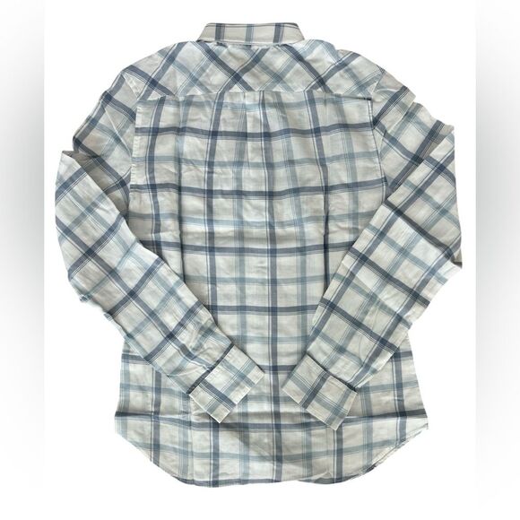 Women’s UNTUCKit Plaid Button-Up Shirt Size 0 Style Melini - Picture 2 of 4